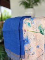 PRINTED SILK COTTON TOP AND LINEN DUPATTA - Image 5