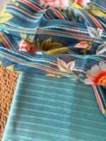 CHANDERI STRIPES TOP AND KOTA DUPATTA - Image 3