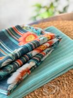 CHANDERI STRIPES TOP AND KOTA DUPATTA - Image 6