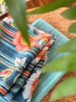 CHANDERI STRIPES TOP AND KOTA DUPATTA