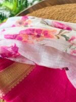 CHANDERI SILK COTTON TOP AND KOTA PRINTED DUPATTA - Image 2