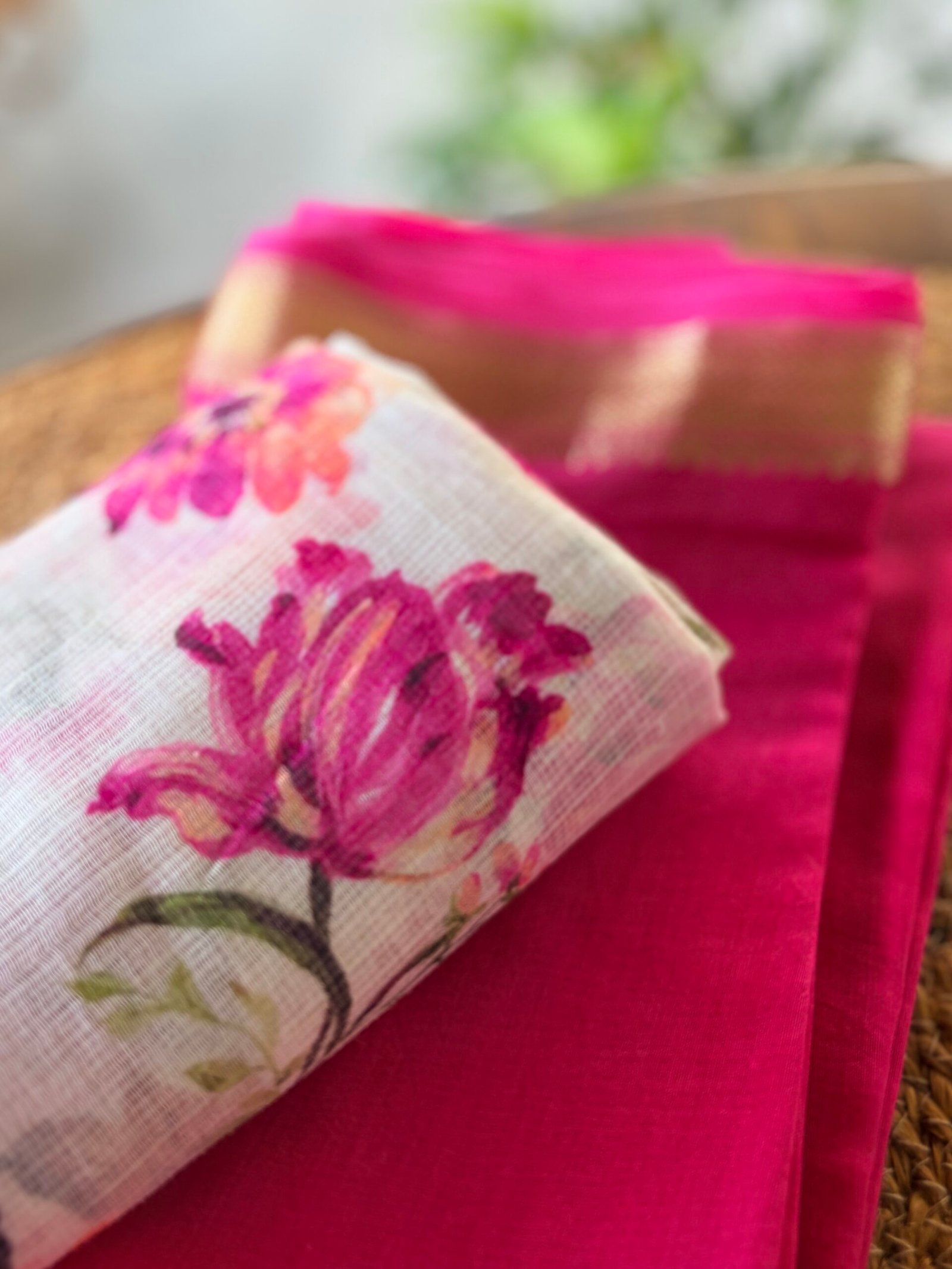 IMG_0585 CHANDERI SILK COTTON TOP AND KOTA PRINTED DUPATTA - Image 1