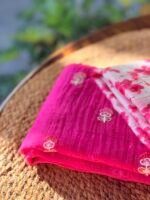 MUL CHANDERI TOP AND KOTA PRINTED DUPATTA - Image 2