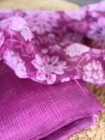 SHIMMER KOTA TOP AND KOTA COTTON PRINTED DUPATTA - Image 4