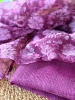 SHIMMER KOTA TOP AND KOTA COTTON PRINTED DUPATTA - Image 6