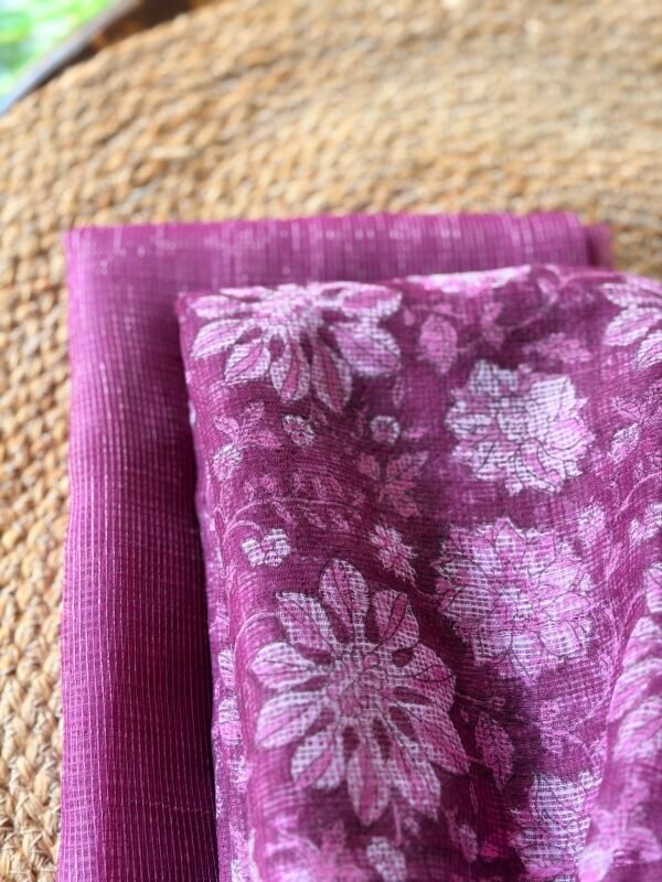 SHIMMER KOTA TOP AND KOTA COTTON PRINTED DUPATTA - Image 5