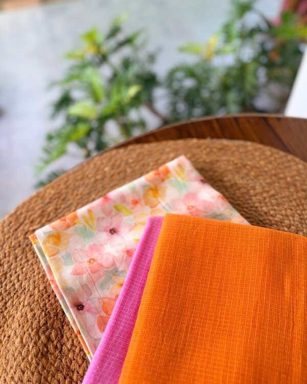 SILK COTTON TOP AND KOTA DUPATTA - Image 3