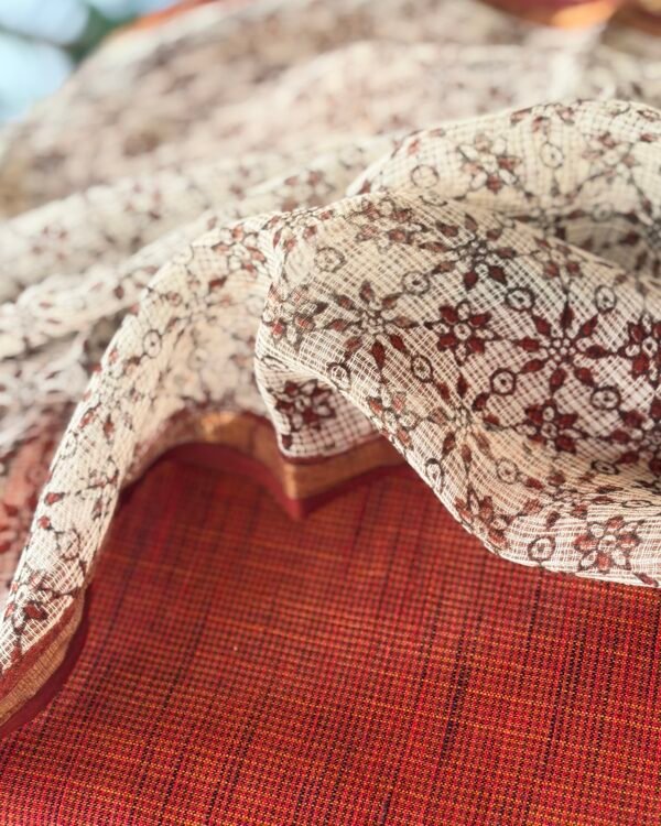 COTTON TOP AND KOTA PRINTED DUPATTA - Image 5