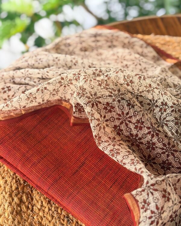 COTTON TOP AND KOTA PRINTED DUPATTA - Image 3