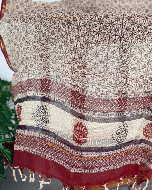 COTTON TOP AND KOTA PRINTED DUPATTA - Image 2