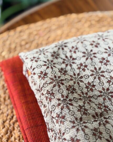 COTTON TOP AND KOTA PRINTED DUPATTA