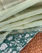 HANDBLOCK KOTA COTTON PRINTED TOP AND KOTA DUPATTA - Image 6