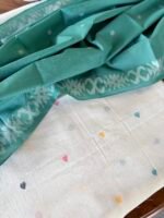 PURE JAMDHANI COTTON TOP AND JAMDANI WEAVE COTTON DUPATTA - Image 4