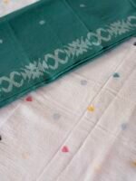 PURE JAMDHANI COTTON TOP AND JAMDANI WEAVE COTTON DUPATTA - Image 6