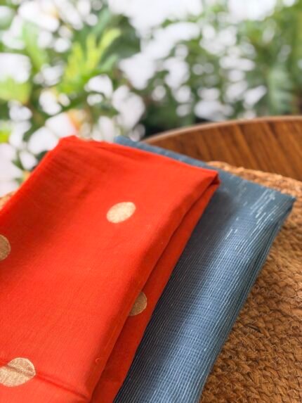 SHIMMER KOTA TOP AND CHANDERI SILK DUPATTA