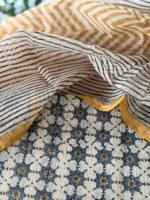 AJRAK KOTA COTTON TOP AND KOTA HANDBLOCK PRINTED DUPATTA - Image 5