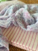 HANDBLOCK PRINTED TOP AND PRINTED CHIFFION DUPATTA - Image 6