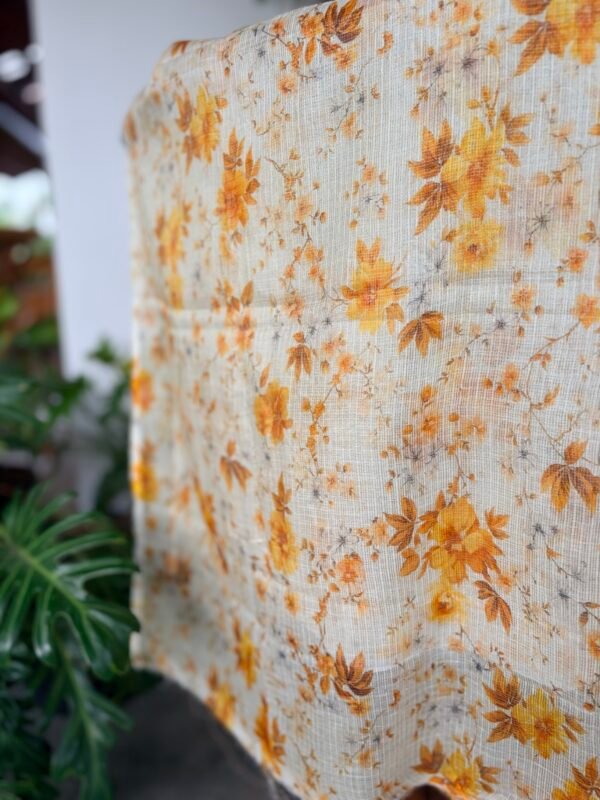 POCHAMPALLY IKAT SILK TOP AND KOTA PRINTED DUPATTA - Image 3