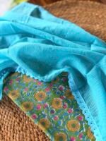 HANDBLOCK PRINTED TOP AND KOTA COTTON DUPATTA - Image 3