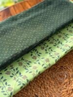 HANDBLOCK PRINTED MUL COTTON TOP AND AJRAK KOTA COTTON DUPATTA - Image 5