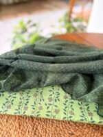 HANDBLOCK PRINTED MUL COTTON TOP AND AJRAK KOTA COTTON DUPATTA - Image 6