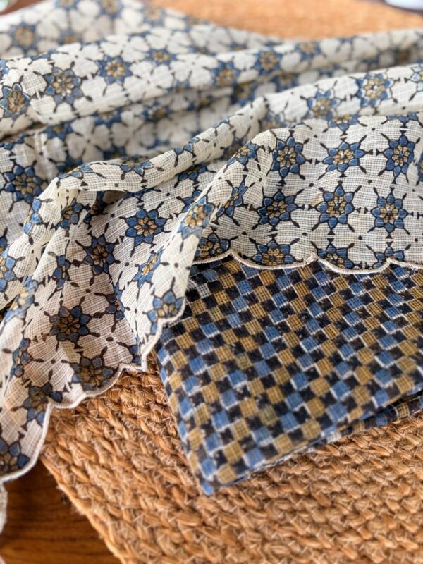 AJRAK KOTA COTTON TOP AND AJRAK KOTA HANDBLOCK PRINTED DUPATTA - Image 7