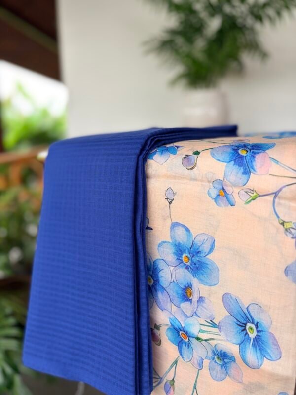 COTTON TOP AND PRINTED SILK BOTTOM - Image 5
