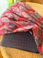 AJRAK KOTA COTTON TOP AND KOTA PRINTED DUPATTA - Image 5