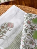 PURE HANDBLOCK PRINTED KOTA TOP AND DUPATTA - Image 4