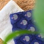 CHANDERI SILK TOP AND HANDBLOCK PRINTED KOTA DUPATTA