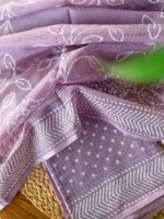PURE KOTA COTTON HANDBLOCK PRINTED TOP AND DUPATTA - Image 7