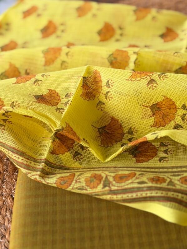 HANDBLOCK PRINTED KOTA COTTON TOP AND BOTTOM - Image 5