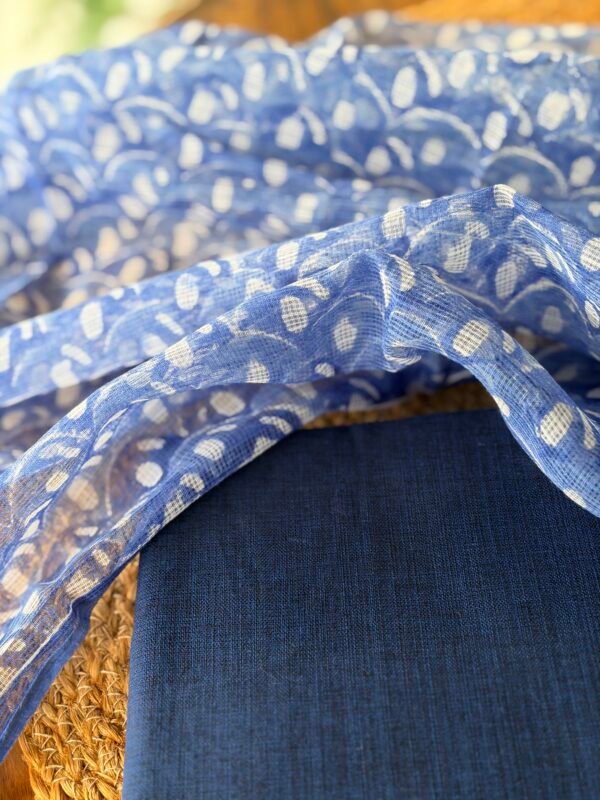 COTTON TOP AND KOTA COTTON PRINTED DUPATTA - Image 5