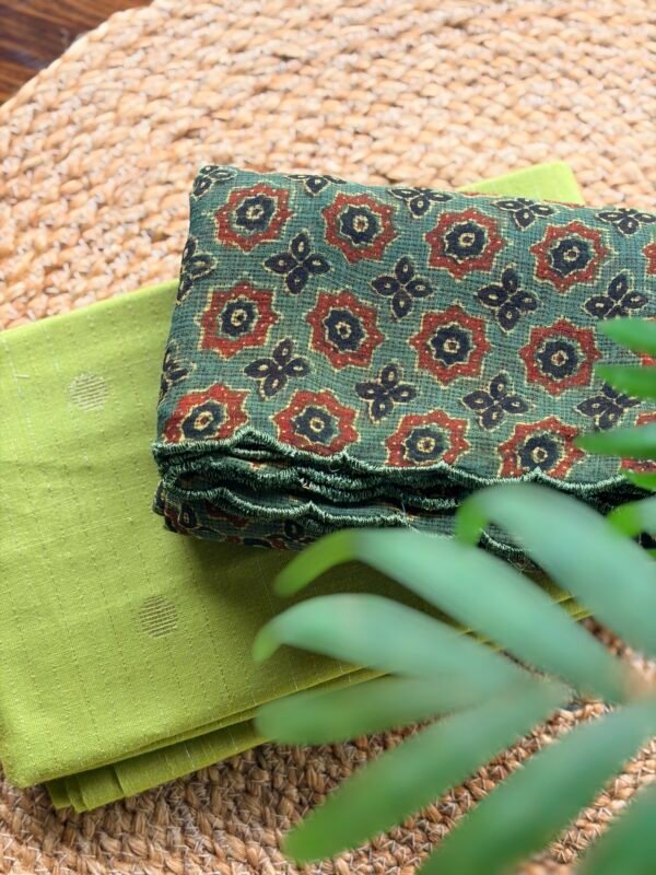 COTTON TOP AND AJRAK KOTA COTTON DUPATTA - Image 7