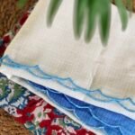 HANDBLOCK PRINTED COTTON TOP AND PRINTED KOTA COTTON DUPATTA