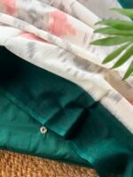 COTTON TOP WITH MIRROR WORK AND IKAT DUPATTA - Image 5