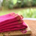 PRINTED CHANDERI SILK COTTON TOP AND LINEN DUPATTA