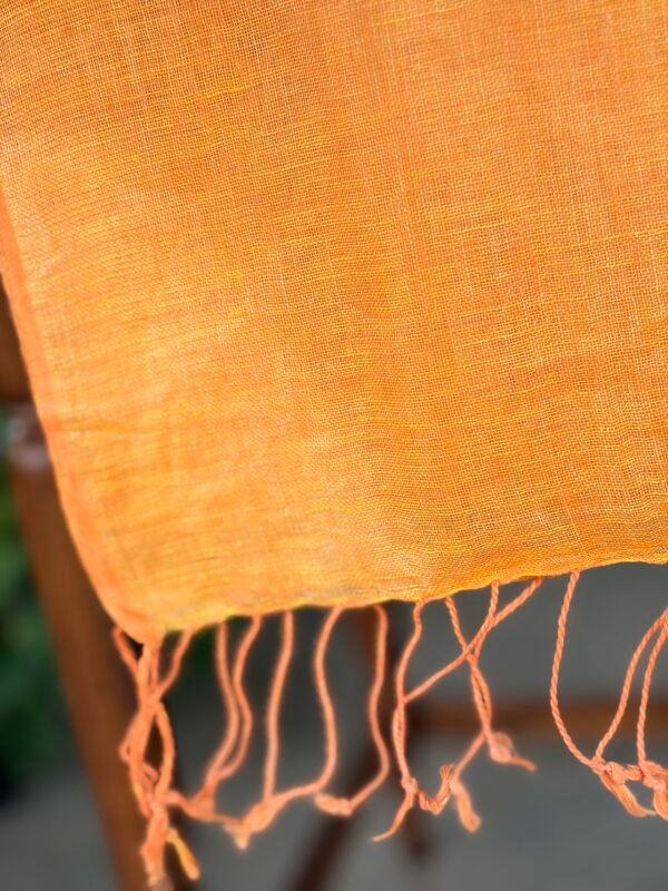 MUL CHANDERI TOP AND LINEN DUPATTA - Image 7