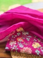 PREMIUM CHANDERI PRINTED TOP AND KOTA COTTON DUPATTA - Image 7