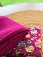 PREMIUM CHANDERI PRINTED TOP AND KOTA COTTON DUPATTA - Image 2