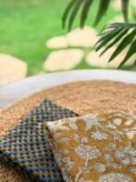 AJRAK KOTA COTTON TOP AND DUPATTA - Image 5