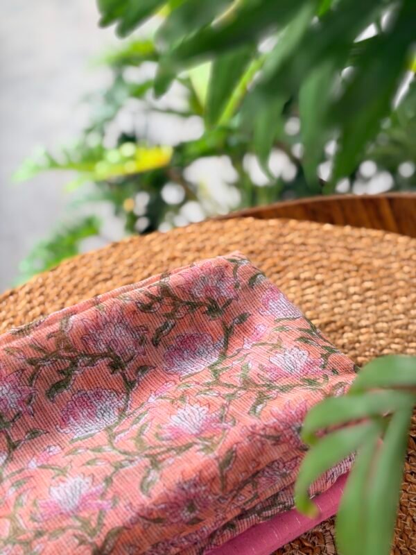 SILK COTTON TOP AND PRINTED KOTA COTTON DUPATTA - Image 6