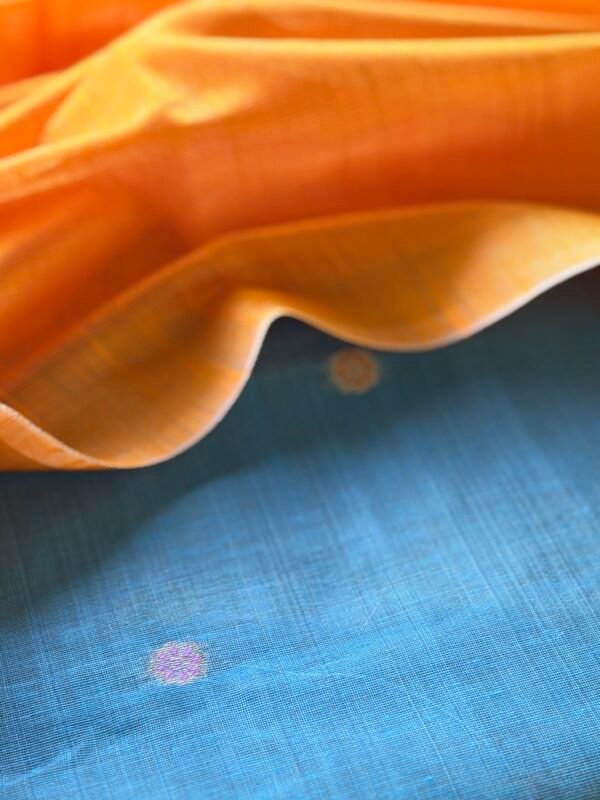 CHANDERI TOP AND SILK COTTON DUPATTA - Image 6