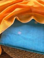 CHANDERI TOP AND SILK COTTON DUPATTA - Image 4
