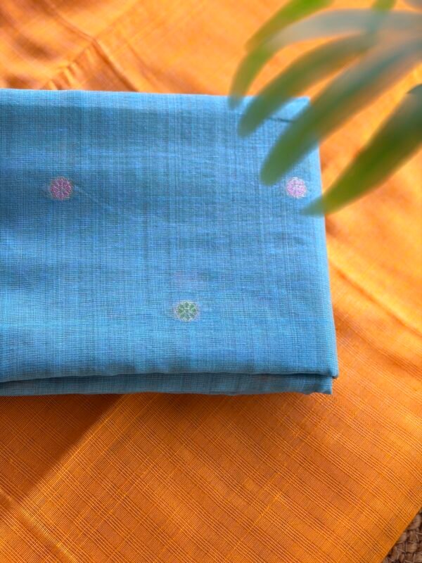 CHANDERI TOP AND SILK COTTON DUPATTA - Image 3
