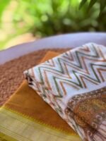 COTTON TOP AND KOTA HANDBLOCK PRINTED DUPATTA - Image 5