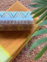 COTTON TOP AND KOTA HANDBLOCK PRINTED DUPATTA - Image 4