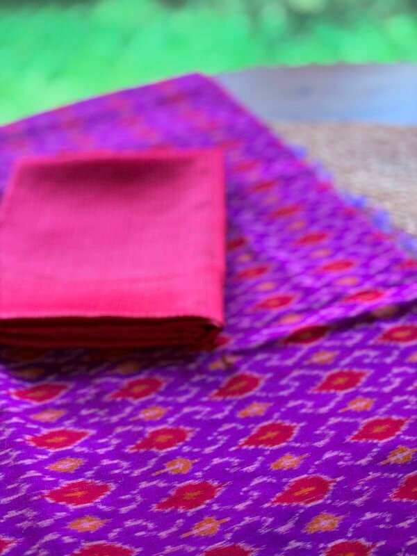 IKAT SILK TOP AND KOTA SILK DUPATTA - Image 4