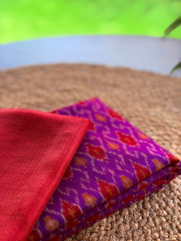 IKAT SILK TOP AND KOTA SILK DUPATTA - Image 7