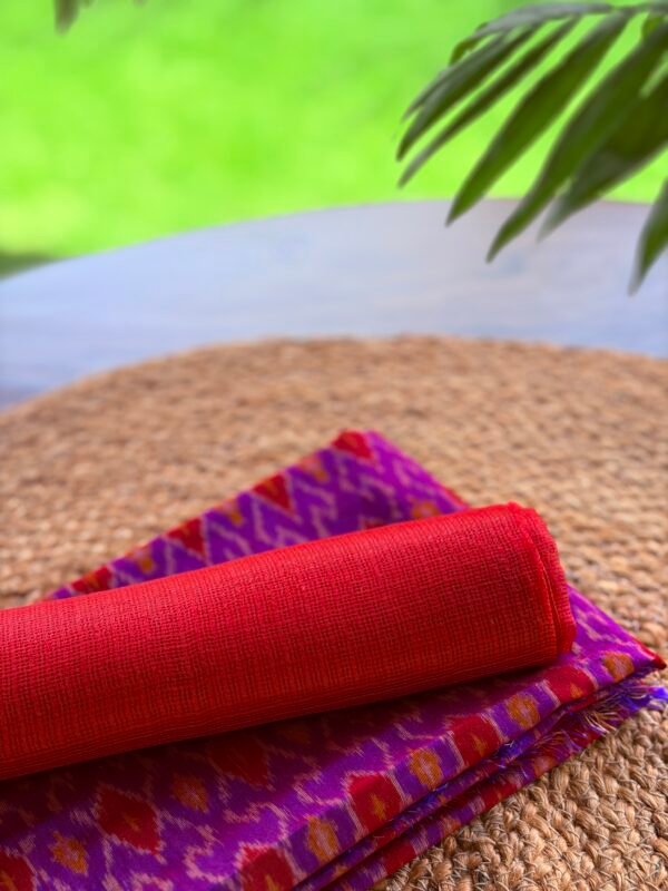 IKAT SILK TOP AND KOTA SILK DUPATTA - Image 3